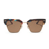 Color swatch for capri - espresso tortoise + brown sunglasses