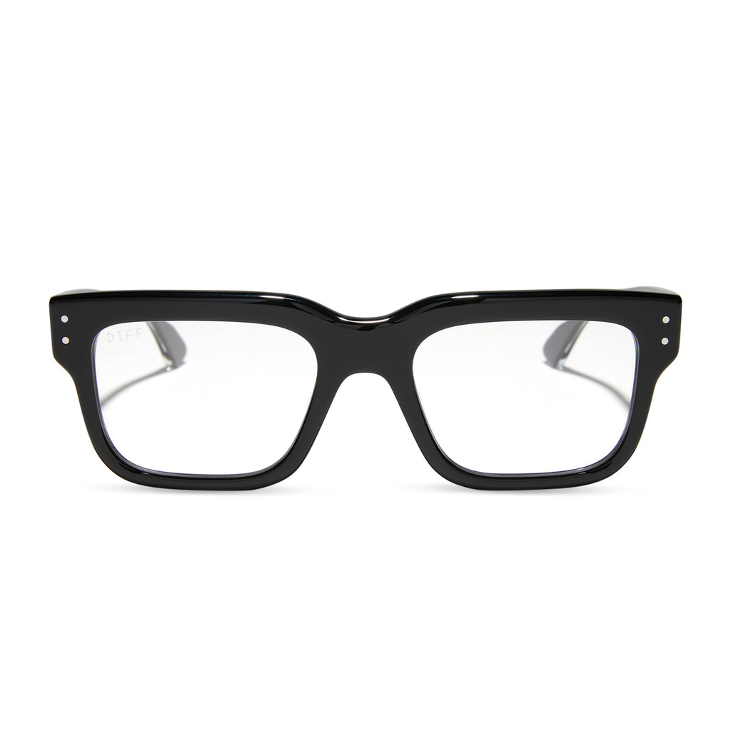 CASH - BLACK + GLASSES