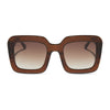 Color swatch for charise - aubergine + aubergine w silver flash sunglasses