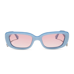 CLUELESS - CHER + LIGHT BLUE + PINK GRADIENT SUNGLASSES