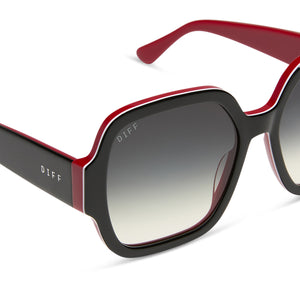 CLUELESS - DIONNE + BLACK + GREY GRADIENT SUNGLASSES