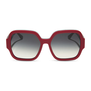 CLUELESS - DIONNE + RED + GREY GRADIENT SUNGLASSES