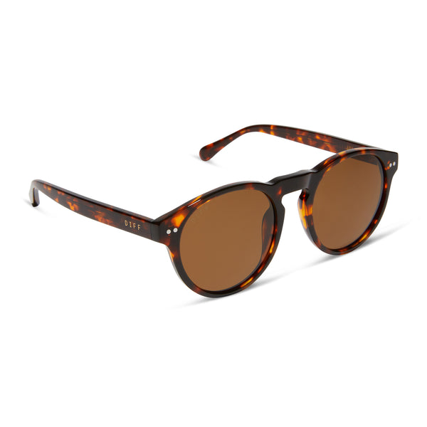 cody - rich tortoise + brown + polarized sunglasses 2