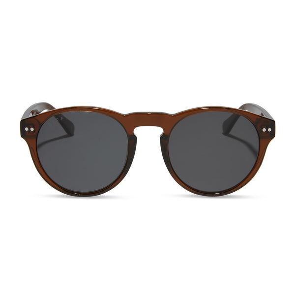 cody - whiskey + grey polarized sunglasses