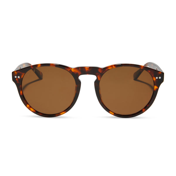cody xl - rich tortoise + brown + polarized sunglasses