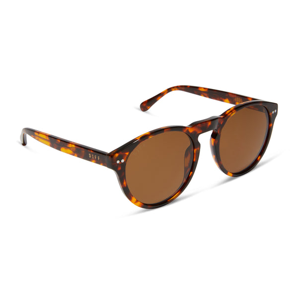 cody xl - rich tortoise + brown + polarized sunglasses 2