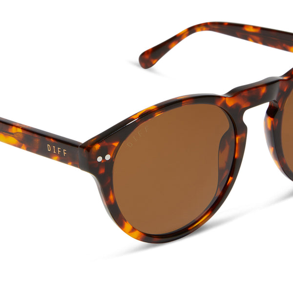 cody xl - rich tortoise + brown + polarized sunglasses 4