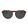 Color swatch for cody xl - whiskey crystal + grey polarized sunglasses