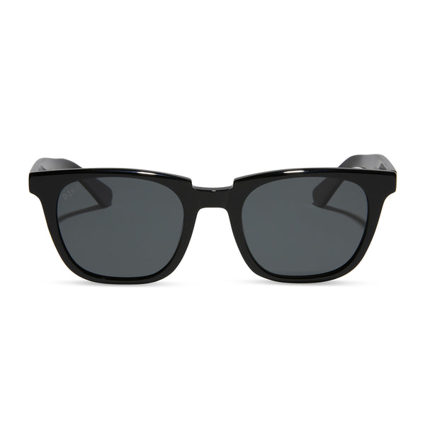 colton - black + grey polarized sunglasses
