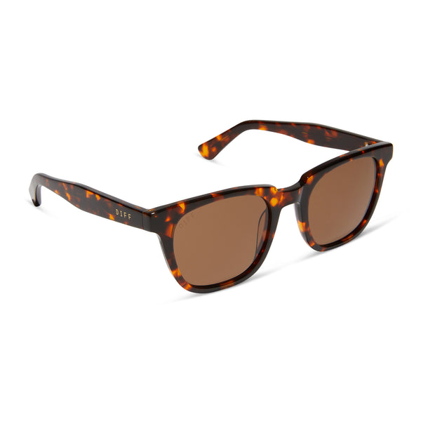 colton - rich tortoise + brown + polarized sunglasses 2