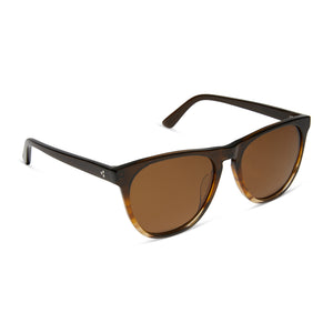 DARREN - MATTE RICH TORTOISE + BROWN + POLARIZED SUNGLASSES