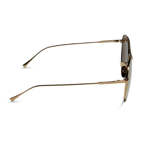 dash - copper metal + brown gold flash + polarized sunglasses 3