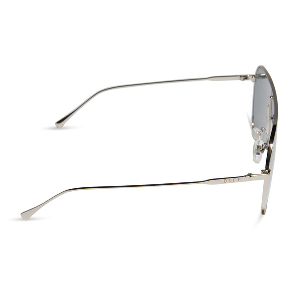 dash shield - silver + silver mirror sunglasses 3