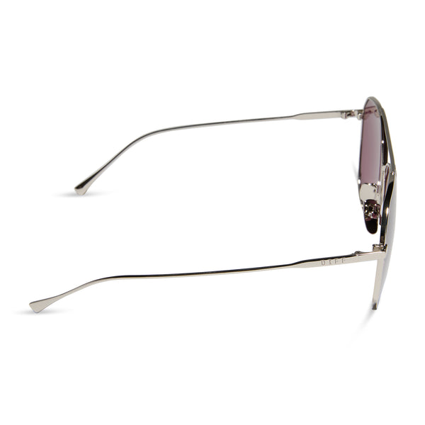 dash - silver + aubergine w silver flash + polarized sunglasses 3