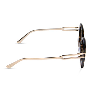 Dasha Square Sunglasses | Espresso Tortoise + Gold & Brown 