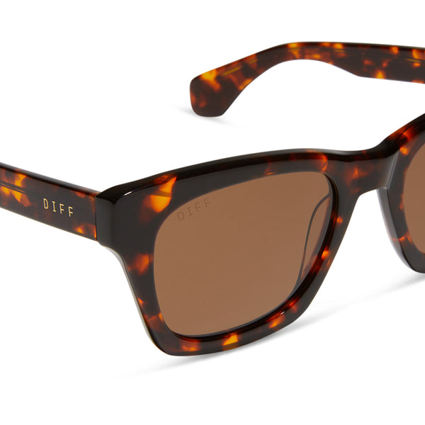 dean - rich tortoise + brown + polarized sunglasses 4