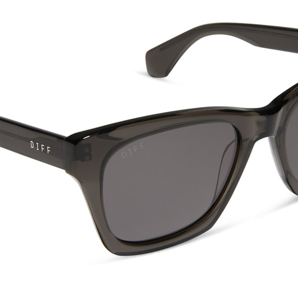 dean xl - black smoke crystal + grey + polarized sunglasses 4