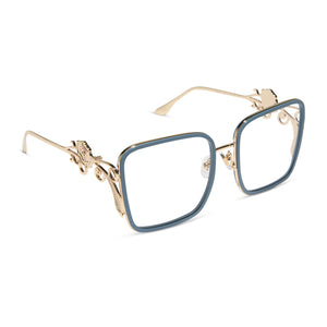 DISNEY PRINCESS - BELLE 2.0 + GOLD + ENCHANTING BLUE + PRESCRIPTION GLASSES