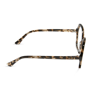 DIXIE - ESPRESSO TORTOISE + CLEAR GLASSES