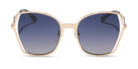 swatch for DONNA III - GOLD + MIDNIGHT GRADIENT + POLARIZED SUNGLASSES
