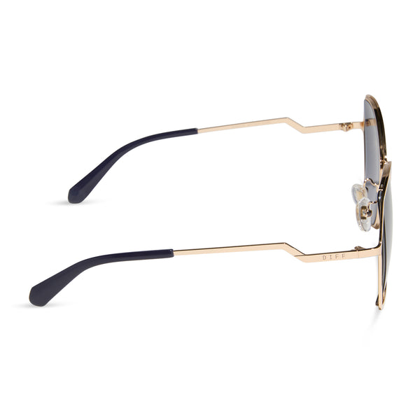 donna iii - gold + midnight gradient + polarized sunglasses 3