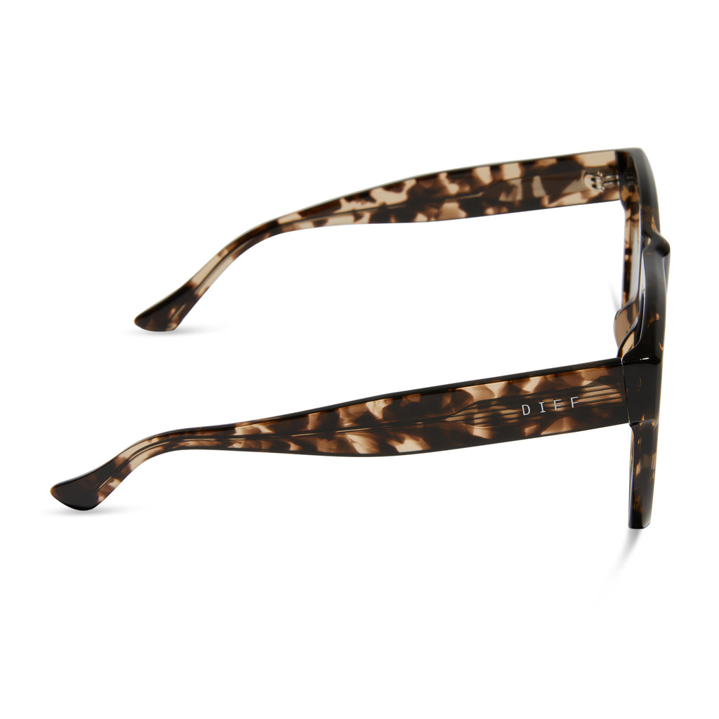 Easton Square Sunglasses | Espresso Tort & Brown | DIFF Eyewear