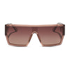 Color swatch for electra - matte black + twilight gradient sunglasses