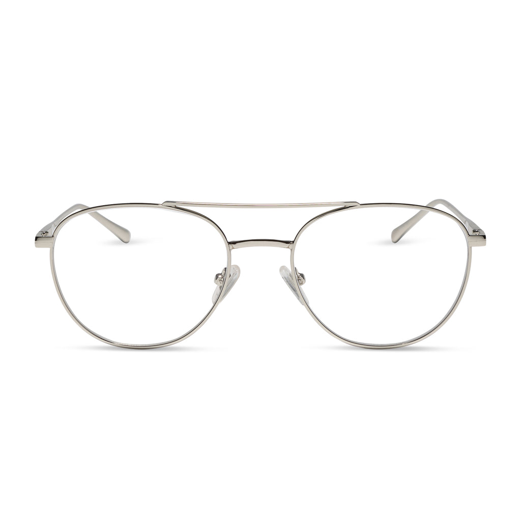 EMERSON - SILVER + GLASSES