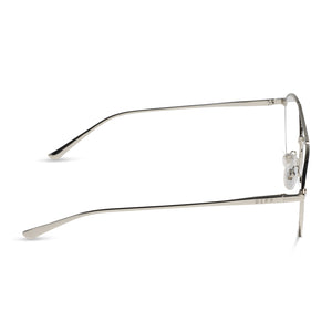 Emerson Aviator Glasses | Silver | DIFF Eyewear