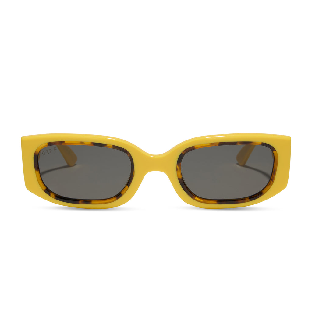 JULIEN LOW PROFILE - CITRON + TORTOISE + CHIC GREY SUNGLASSES