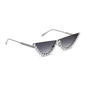 Emily In Paris Mindy 2.0 Sunglasses | Silver & Grey Gradient  display picture 2