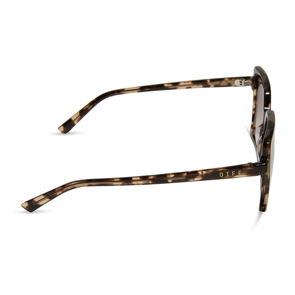 esme - espresso tortoise + brown gradient sunglasses 3