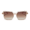 Color swatch for esme - vintage rose crystal + brown gradient sunglasses