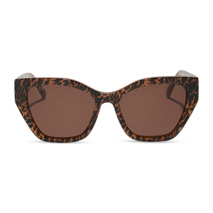 EVIE - ANIMAL + BROWN SUNGLASSES