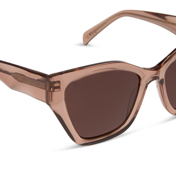 evie - café ole + brown + polarized sunglasses 3