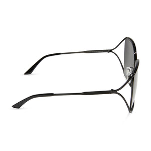 FRANCESCA - BLACK + GREY GRADIENT + POLARIZED SUNGLASSES