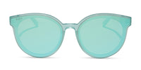 swatch for GEMMA - AQUATIC AWE + AQUATIC AWE MIRROR SUNGLASSES