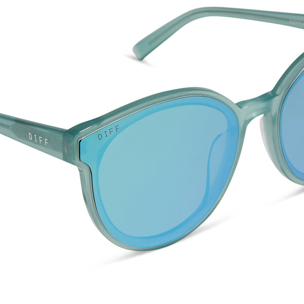 gemma - aquatic awe + aquatic awe mirror sunglasses 4