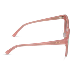 Gemma Round Sunglasses | Peach & Cool Matcha | DIFF Eyewear
