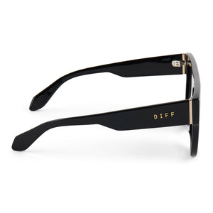 GEORGIE - BLACK + GREY GRADIENT SUNGLASSES