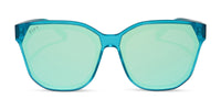 swatch for GIA - TURQUOISE ICE CRYSTAL + TURQUOISE ICE MIRROR SUNGLASSES