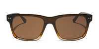 swatch for GINO XL - MOCHA + BROWN + POLARIZED SUNGLASSES
