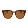 Color swatch for gjelina - macchiato + brown gradient sunglasses