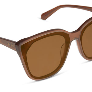 GJELINA - MACCHIATO + BROWN GRADIENT SUNGLASSES