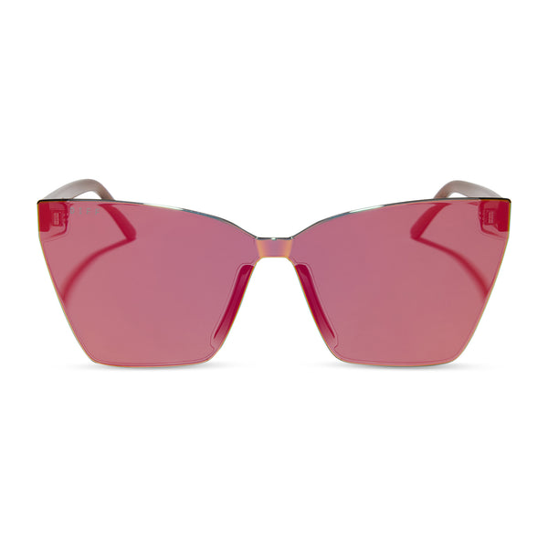 goldie - animal + red hot summer mirror sunglasses 2