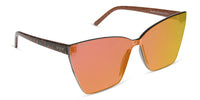 swatch for GOLDIE - ANIMAL + RED HOT SUMMER MIRROR SUNGLASSES