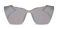 swatch for GOLDIE - SEQUOIA TORTOISE + BROWN GOLD FLASH SUNGLASSES