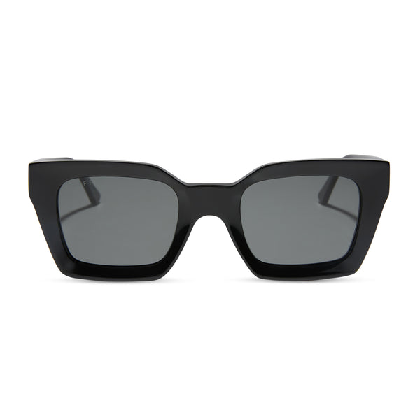 Greer Square Sunglasses | Espresso Tort & Brown Gradient | DIFF