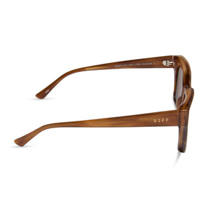 Greer Square Sunglasses | Tawny Tortoise & Brown | DIFF Eyewear display picture 1