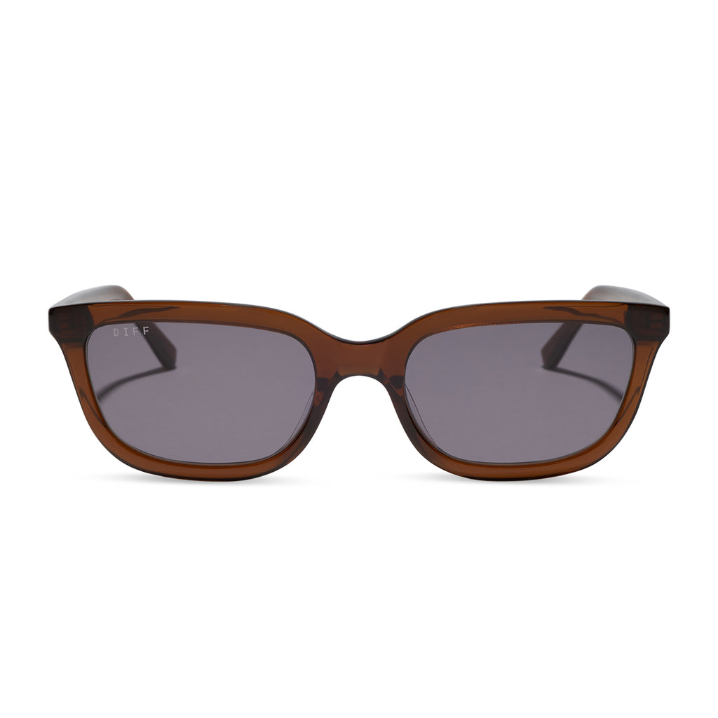 HANNAH - WHISKEY + GREY SUNGLASSES